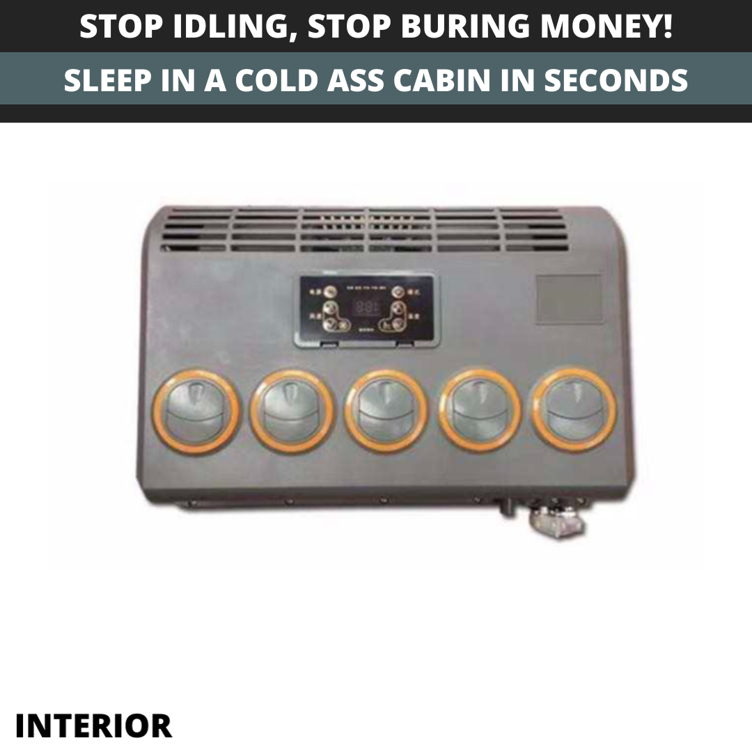 ColdAssTrucker 12V Air Conditioner + 1 Year Warranty
